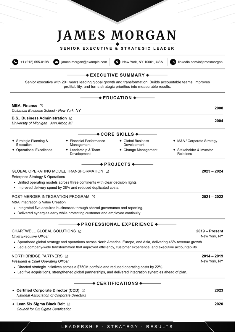 CVNoble template option